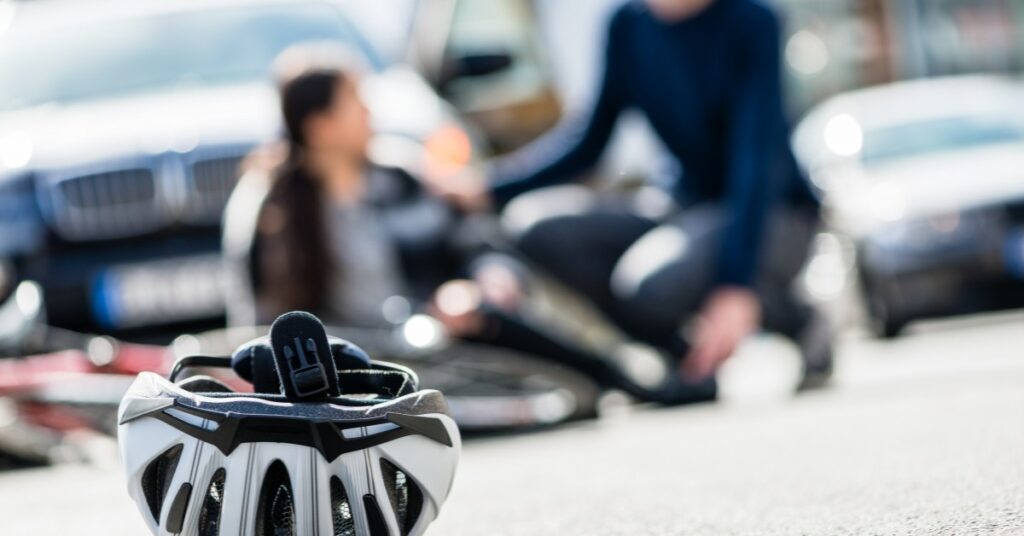 What to do if you're struck by a car while riding a bike